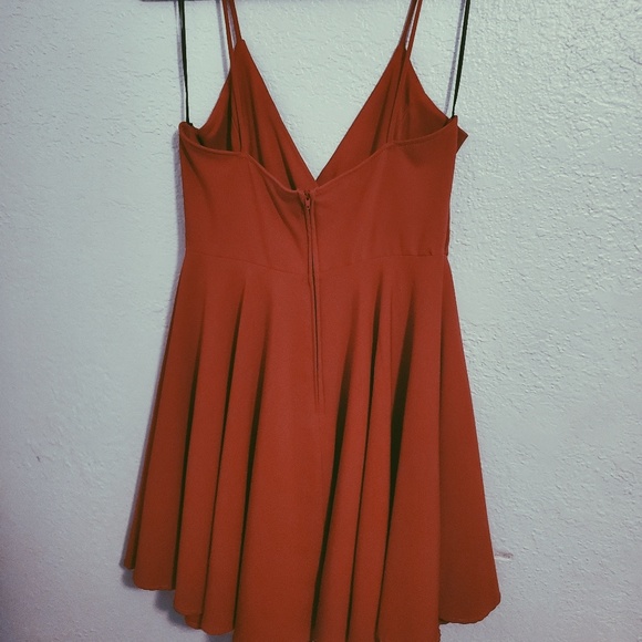 Rust Dress - Picture 2 of 3